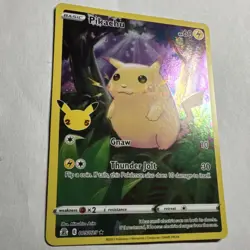 Pokemon Pikachu Celebrations Holo Rare Full Art 005/025 60 HP Basic Card - Image 4