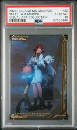 PSA10 Ur Thretta Miorine Witch of Mercury Mobile Suit Gundam Card - Image 1