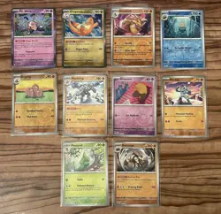 Pokemon 151 Bundle X146 Cards - 2 Holo - 8 Reverse - 115 Common Uncommon - Mint - Image 1