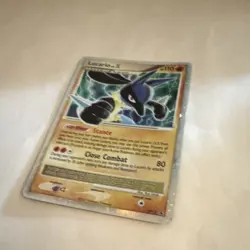 Pokemon Lucario LV.X DP12 Pokemon Promos Promo Level-Up Holo Card English - Image 3