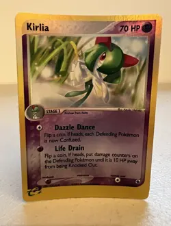 Kirlia EX Ruby and Sapphire 35/109 Reverse Holo Pokemon Card Excellent/LP - Image 1