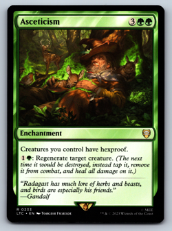 Asceticism - Lord of the Rings Commander - MTG - Image 1
