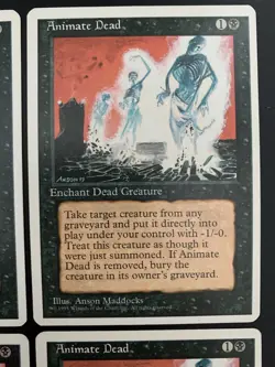 MtG | 4x Animate Dead | Fourth Edition | Magic the Gathering | *Kult - Image 3