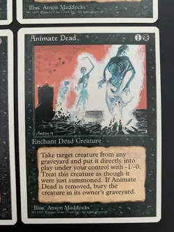 MtG | 4x Animate Dead | Fourth Edition | Magic the Gathering | *Kult - Image 5