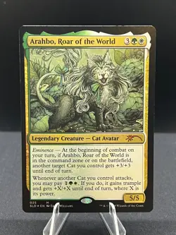 MTG - Arahbo, Roar of the World (Foil) - Image 1
