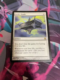 MTG - LICH'S TOMB - RARE - DARKSTEEL - LP - Image 1