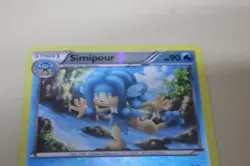 Simipour 34/114 Pokemon Black and White Set Reverse Holo mint - Image 2