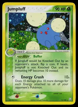 Pokemon Card - Jumpluff Team Rocket Returns 11/109 Holo Rare - Image 1