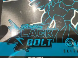 Black Bolt Pokemon Center Elite Trainer Box ETB - Sealed - Image 3