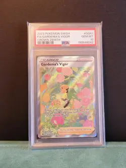 Pokemon Crown Zenith Gardenia's Vigor GG61 PSA 10 - Image 1