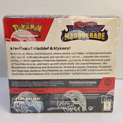 Sealed Twilight Masquerade Booster Box Pokemon TCG Scarlet & Violet SV06 - Image 4