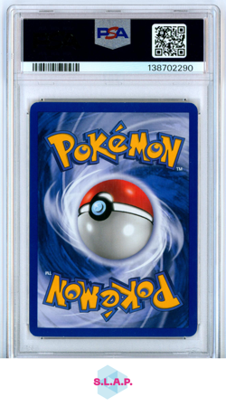 LAPRAS-HOLO 1ST EDITION POKEMON GERMAN FOSSIL 2000 10 PSA 7 - Image 2