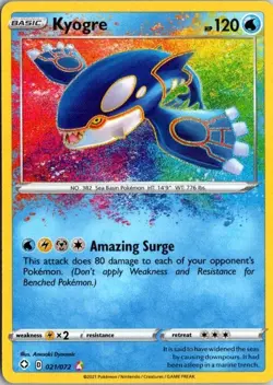 Shining Fates Pokemon TCG Kyogre - Image 1