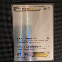 The Pokemon Company Dialga EX Secret Rare Holo 122/119 XY Phantom Forces - Image 1