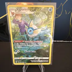 Pokemon Vaporeon TG02/TG30 Swsh09 Brilliant Stars Ultra Rare Holo English 110 HP - Image 1