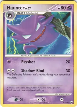 Haunter 42/99 Uncommon Arceus Pokemon MP - Image 1