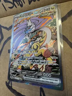 Pokemon Prismatic Evolutions - Raging Bolt EX 166/131 SIR | FRESH FROM PACK - Image 2