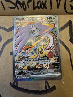 Pokemon Prismatic Evolutions - Raging Bolt EX 166/131 SIR | FRESH FROM PACK - Image 4