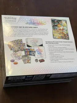Pokemon Scarlet & Violet Prismatic Evolutions ETB Elite Trainer Box NEW & SEALED - Image 3