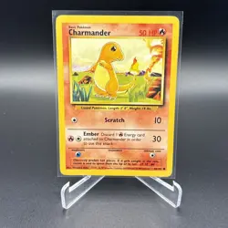 🔥1999 Charmander 46/102 Common Base Set Unlimited Pokemon - Image 1