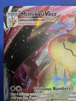 Pokemon TCG Mimikyu VMAX 069/172 Brilliant Stars Ultra Rare Holo NM! - Image 4