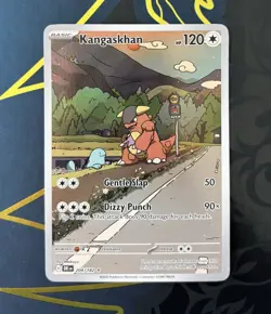 🌎 🚚 Kangaskhan 204/182 Full Art Destined Rivals Pokemon TCG NM/M - Image 2