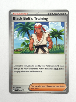 Pokemon TCG Black Belt's Training SVP 219 Promo Scarlet & Violet Promos - Image 1