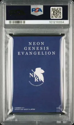 PSA 10 Shinji Asuka Evangelion Wafer Card Gem Mint - Image 2