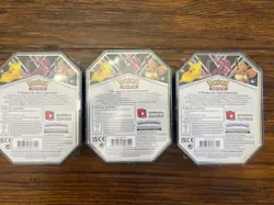 Pikachu V Powers Tin International Pokemon (TCG) - FACTORY SEALED NEW #2 - Image 2