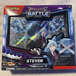 Pokemon TCG Steven's Beldum SVP 207 Rival Battle Deck Promo Sealed Box - Image 1