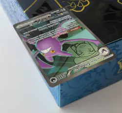 🌎 🚚 Team Rocket's CROBAT EX 217/182 Destined Rivals Full Art Pokemon TCG NM/M - Image 4