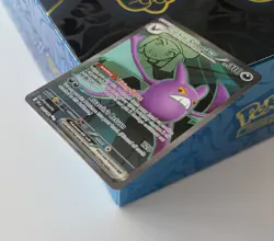 🌎 🚚 Team Rocket's CROBAT EX 217/182 Destined Rivals Full Art Pokemon TCG NM/M - Image 5