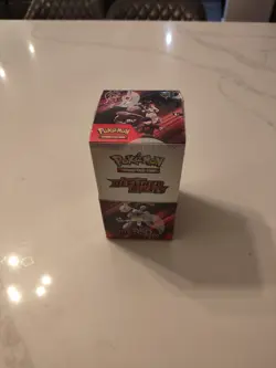 Pokemon TCG Destined Rivals Half Booster Box 18 Packs Sealed BRAND NEW - Image 1