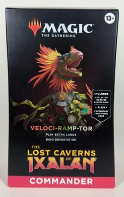 MTG Lost Caverns of Ixalan - Veloci-Ramp-Tor Commander Deck | Precon | Magic - Image 1