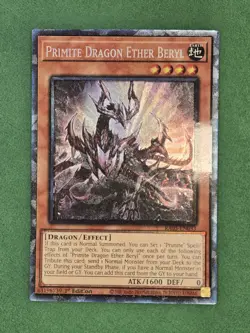 Primite Dragon Ether Beryl - Collector's Rare 1st Edition RA05-EN033 YuGiOh - Image 3