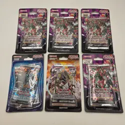 Yugioh Blister lot 1x Fist of the Gadgets 4x Burst of Destiny, 1x Legendary - Image 1