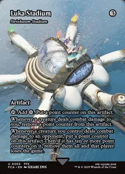 1x - Luka Stadium [Strixhaven Stadium] - Showcase - Through the Ages - NM MTG - Image 1
