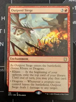 MTG Outpost Siege Forgotten Realms Commander (AFC) #135 NM - Image 1