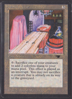 Ashnod's Altar (Antiquities) MTG - Image 1