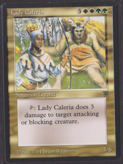 English Lady Caleria MTG Legends Magic - Image 1