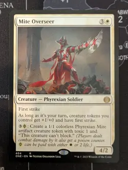 MTG Mite Overseer Phyrexia All Will Be One (ONE) #404 NM - Image 1