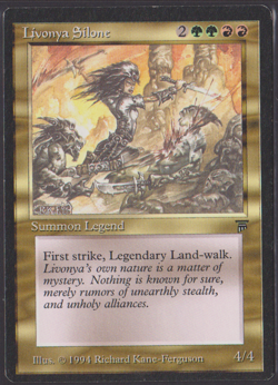 English Livonya Silone MTG Legends Magic - Image 1