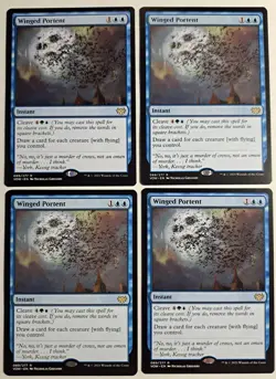 Winged Portent x1 Innistrad: Crimson Vow Magic the Gathering MTG LP/NM - Image 4