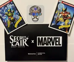 MTG Secret Lair x Marvel | Wolverine | Rainbow Foil | Sealed - Image 1