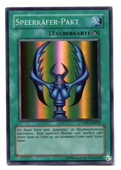 Yu-Gi-Oh! Speerkafer Pakt Super Rare PP01-DE012 - Image 1