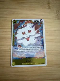 One Piece Zeus Fist of Divine Speed OP11-106 NM English Excellent Condition - Image 1