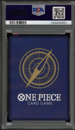 One Piece CCG Sanji PRB02 Manga Alternate Art OP06-119 PSA 10 Gem Mint - Image 2