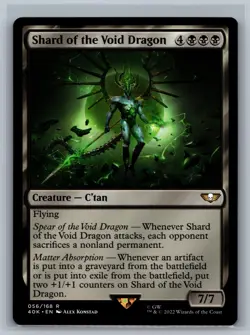 MTG Universes Beyond: Warhammer 40,000 Shard of the Void Dragon #056/168 TCG 40k - Image 1