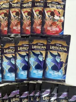 Disney Lorcana The First Chapter + Floodborn Japanese Sealed Boosters 35 Packs - Image 4