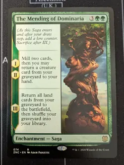 MTG The Mending of Dominaria Zendikar Rising Commander (ZNC) #074 NM - Image 1